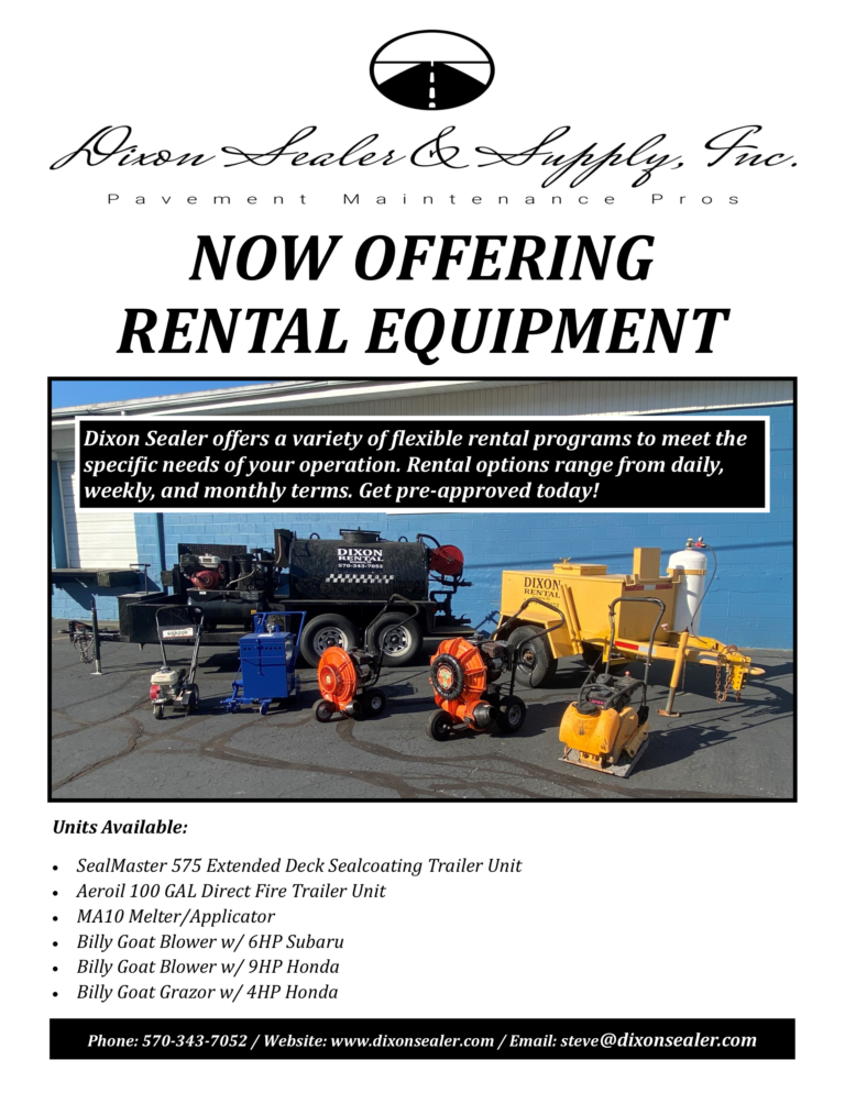 Rental Equipment