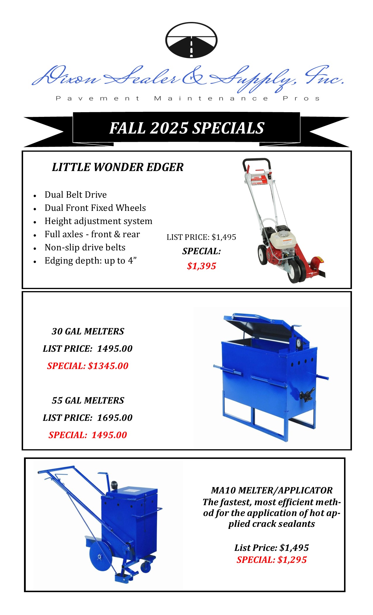 Specials